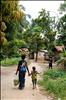 Woman and child in Mile 91, Sierra Leone